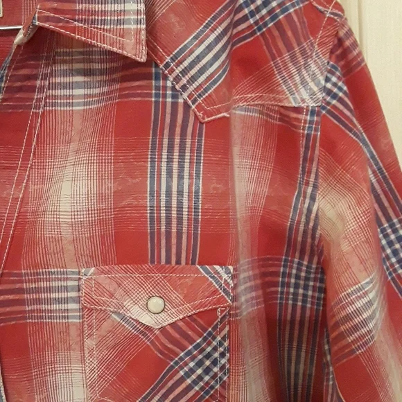 Panhandle slim western style shirt size xl - Picture 6 of 6
